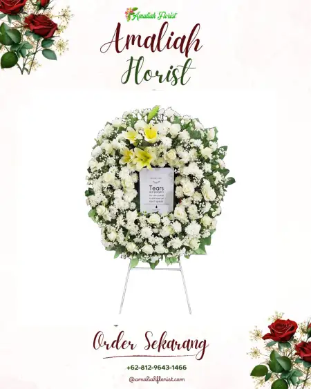 Krans Bunga Duka Wedding Outdoor Kepulauan Seribu